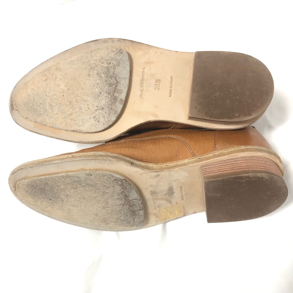Balenciaga Paris Oxford Loafers Tie Tassel Leather - Picture 3 of 9